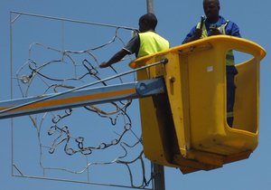 Kersliggies is op pad